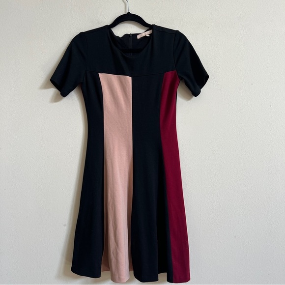 ANTHROPOLOGIE HUTCH Colorblock Dress Women Size XS - Picture 3 of 5